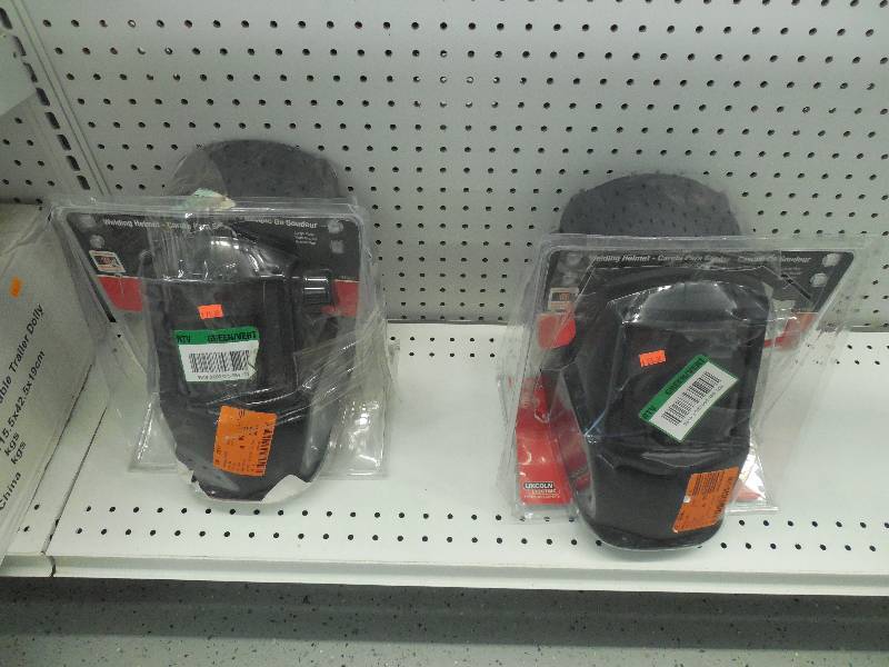 lot 246 image: (2) WELDING MASKS