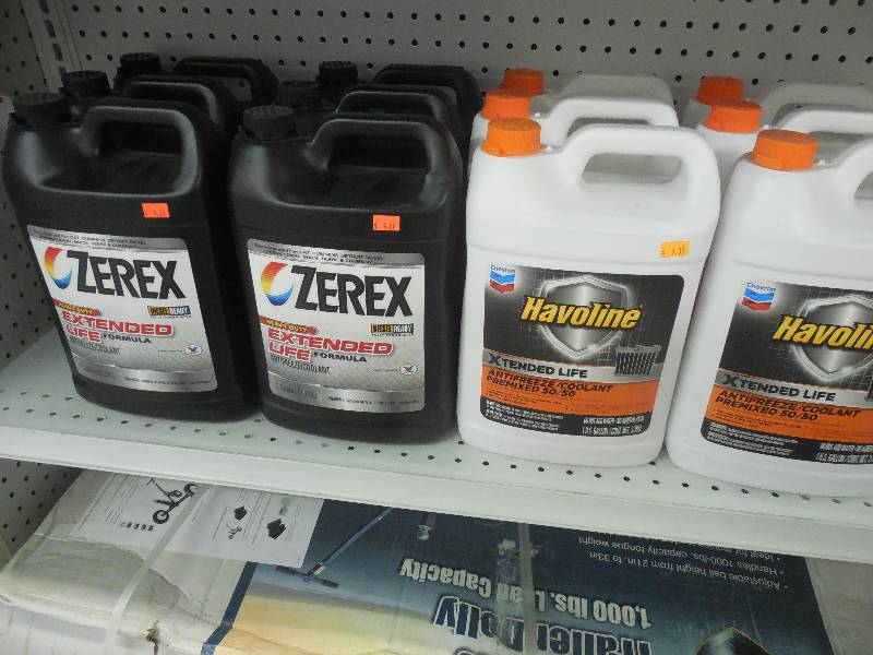 lot 249 image: (12) JUGS OF ANTIFREEZE