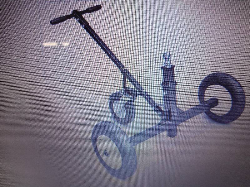 lot 250 image: Ultra-tow Extreme-duty Adjustable Trailer Dolly, Model# Tmd-1000c