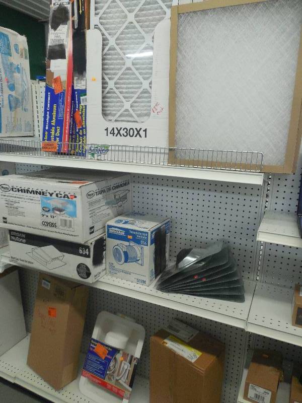 lot 256 image: MISC DUCT WORK LOT
