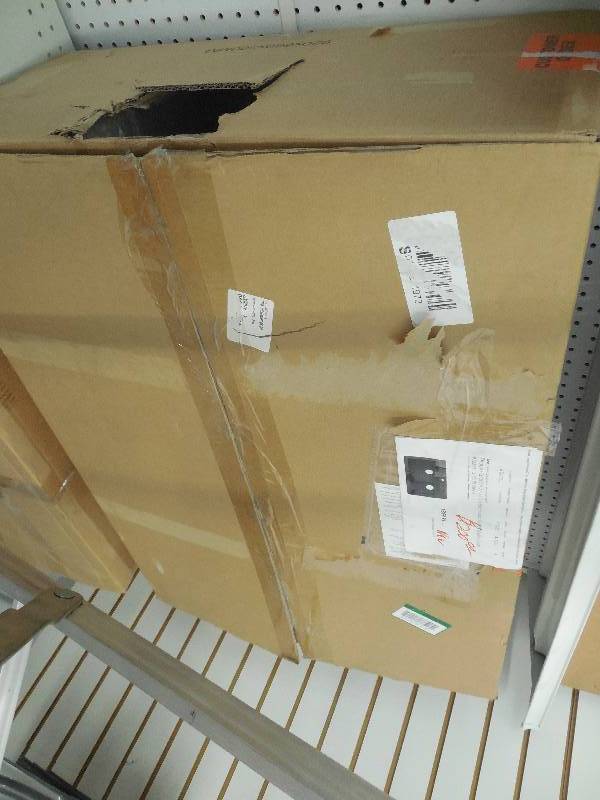 lot 318 image: Drop-in Granite 33x22x9 1-hole Low Divide Double Bowl Kitchen Sink In Nero (q.