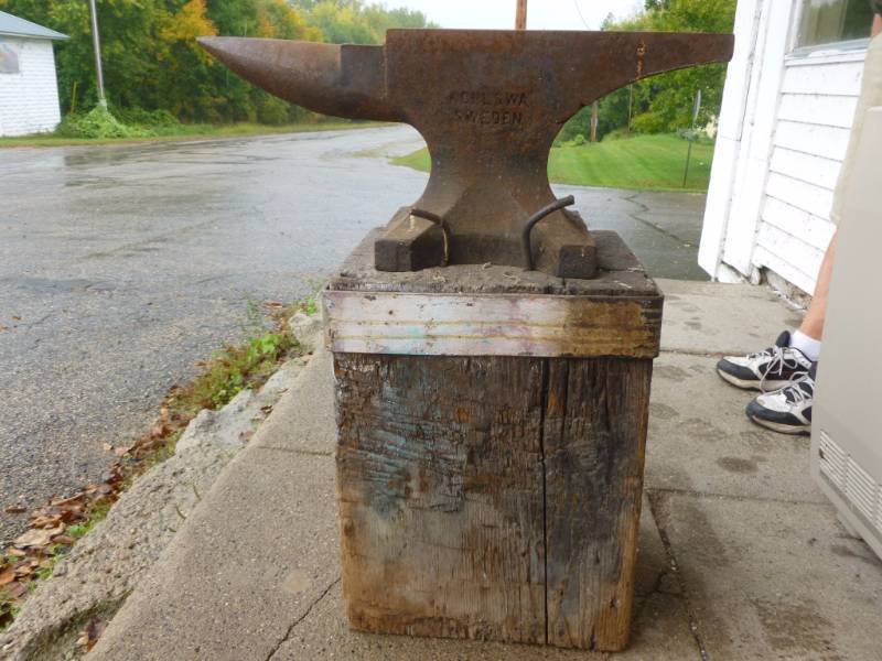 Large Vintage Blacksmith Anvil