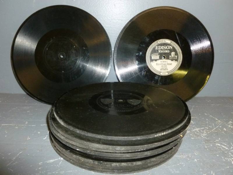 Antique Edison Records
