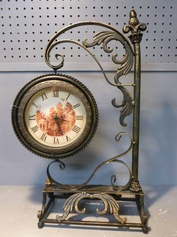 Wrought Iron Clock
