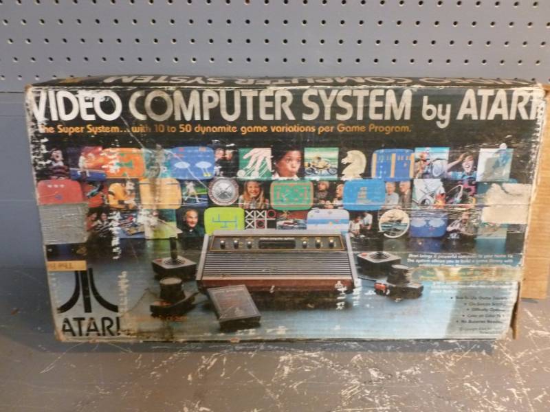 Vintage Atari Game Console