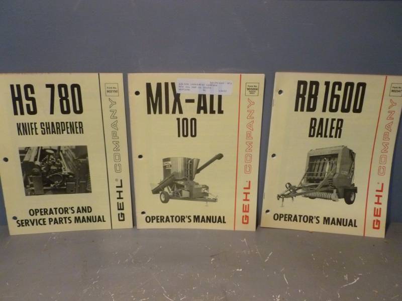 Vintage Manuals