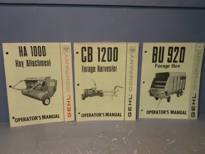 Vintage Manuals