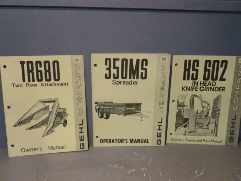 Vintage Manuals