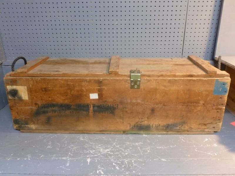 Vintage Ammo Crate