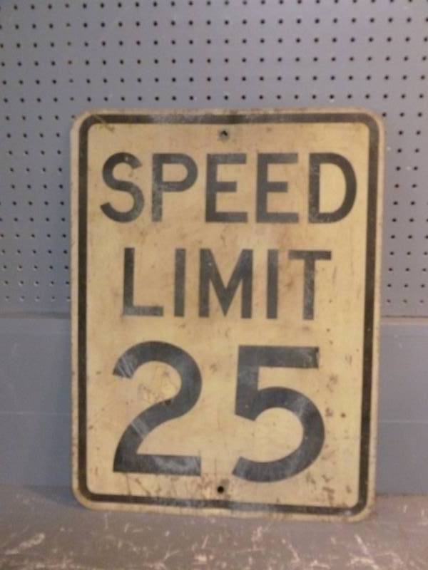 Vintage Road Sign