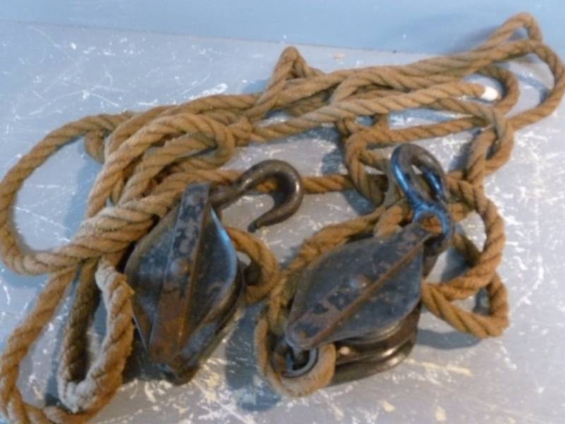 Vintage Block & Tackle