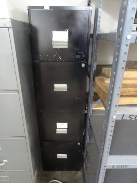 15 metal 4 drawer file cabinet...