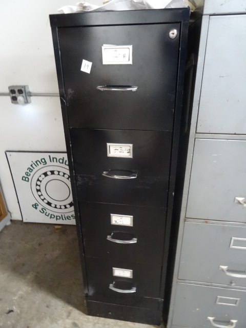 15 metal 4 drawer file cabinet...