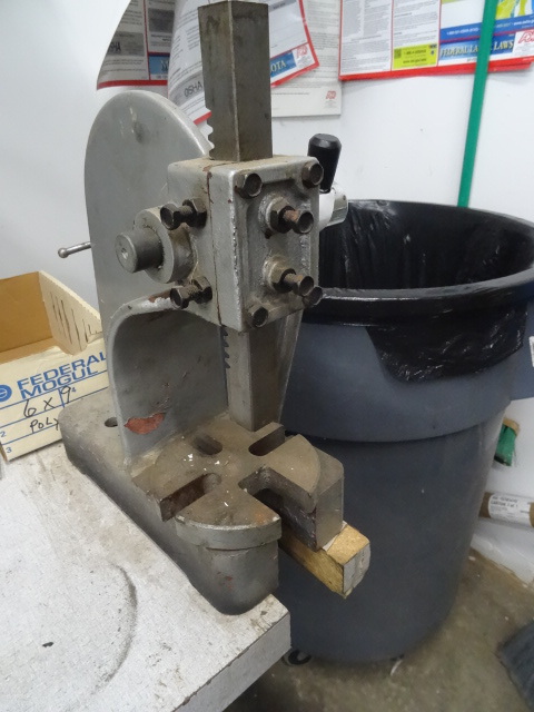 Bench mount bearing press....