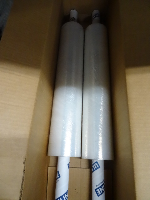 2 rolls of Uline S-183 shrink wrap...