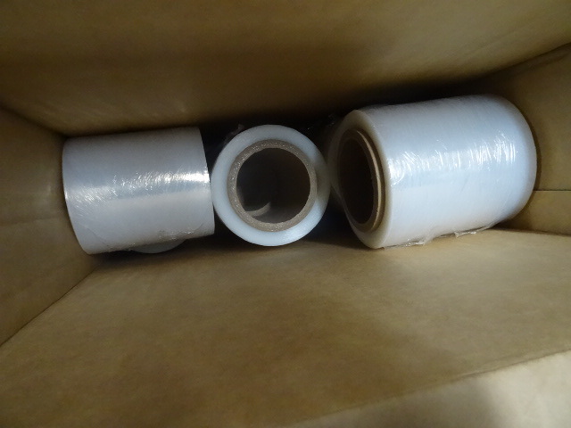 7 rolls of Uline S-4214 mini wrap...