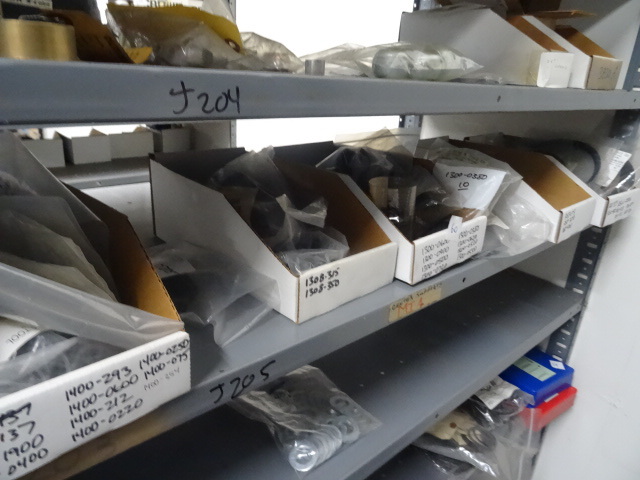 Shelf of new retaining rings...