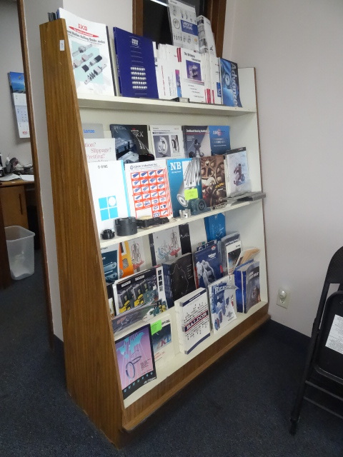 3 tier book  magazine rack...