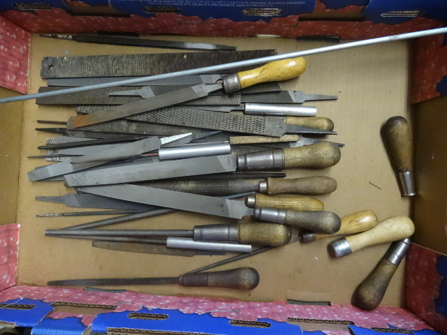 lot 31 image: Bin of misc files...