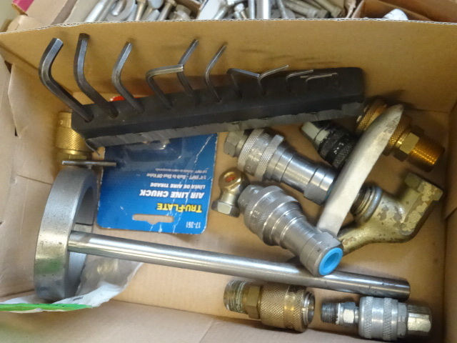 lot 78 image: Misc air and hydraulic fittings...