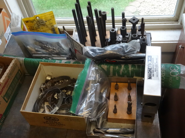 lot 79 image: Misc machining related tooling and ...