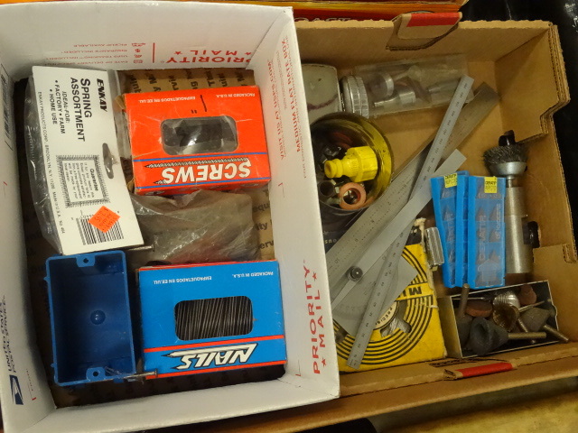 lot 94 image: Misc hardware and drill accessories...