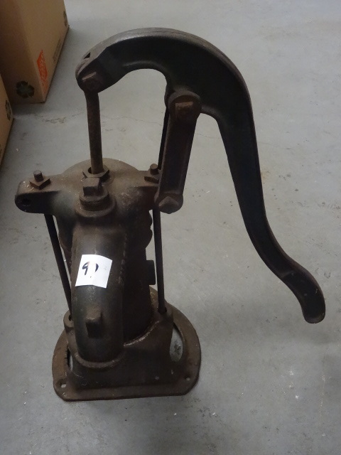 lot 97 image: Vintage well hand pump...