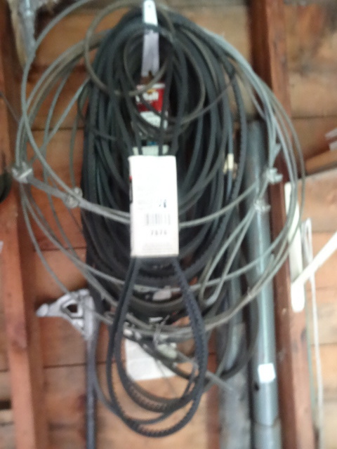 lot 128 image: Large lot of misc V belts...