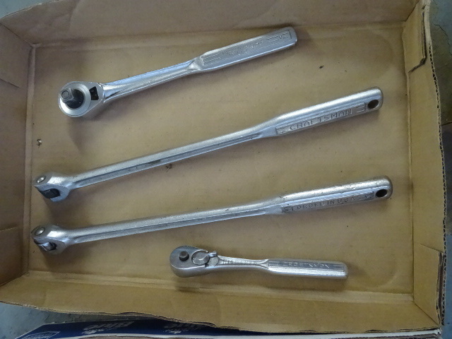 lot 153 image: 2 ratchets. And 2 breaker bars. Cra...