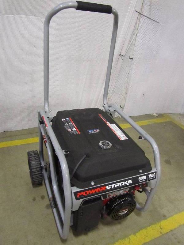 PowerStroke 6,000-Watt Gasoline Powered Portable Generator