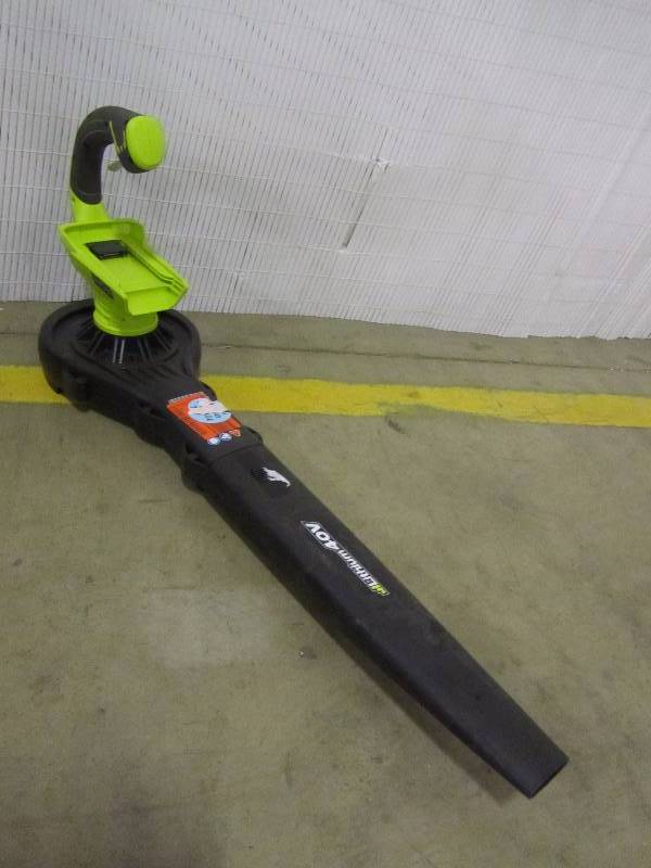 Ryobi 150 MPH 150 CFM 40-Volt Lithium-Ion Cordless Leaf BlowerSweeper - Battery and Charger Not Included