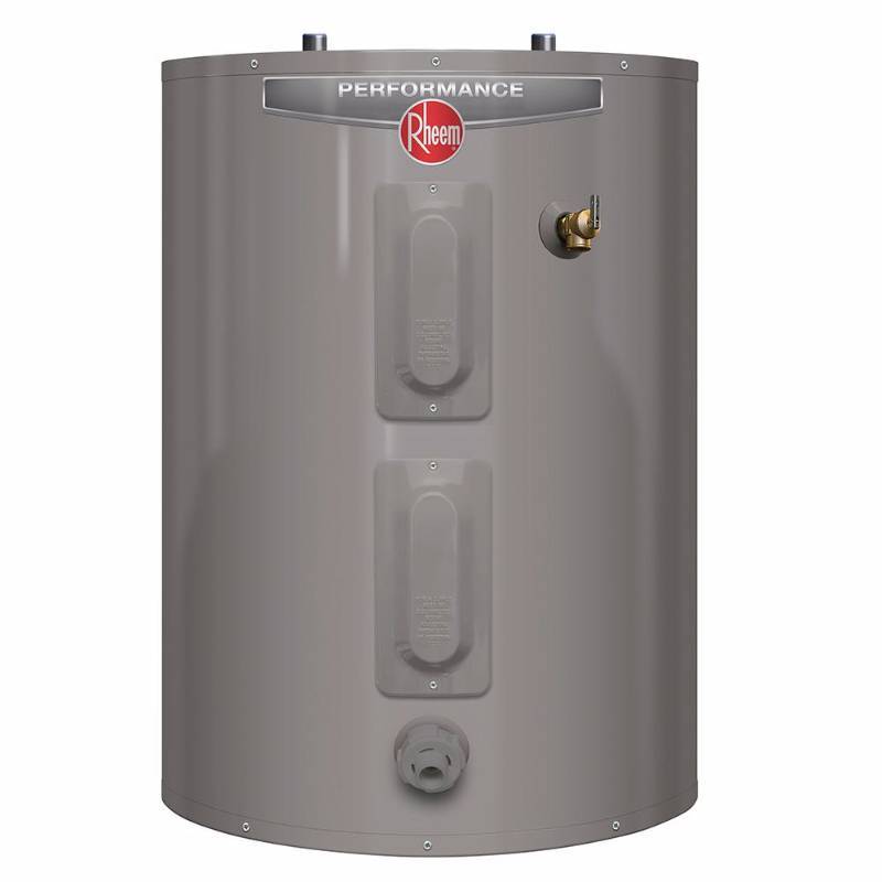 Rheem Performance 30 Gal. Short 6 Year 45004500-Watt Elements Electric Water Heater