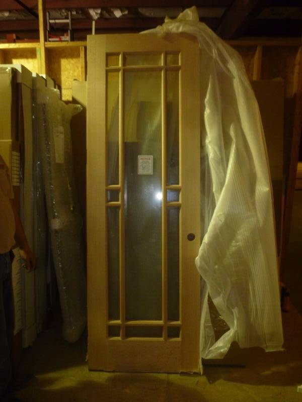 lot 28 image: Oak Double French Doors