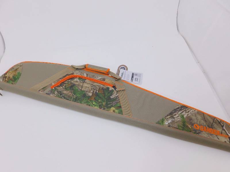 New Gander Mtn. Softek Shell 46 Blaze Camo Gun Case