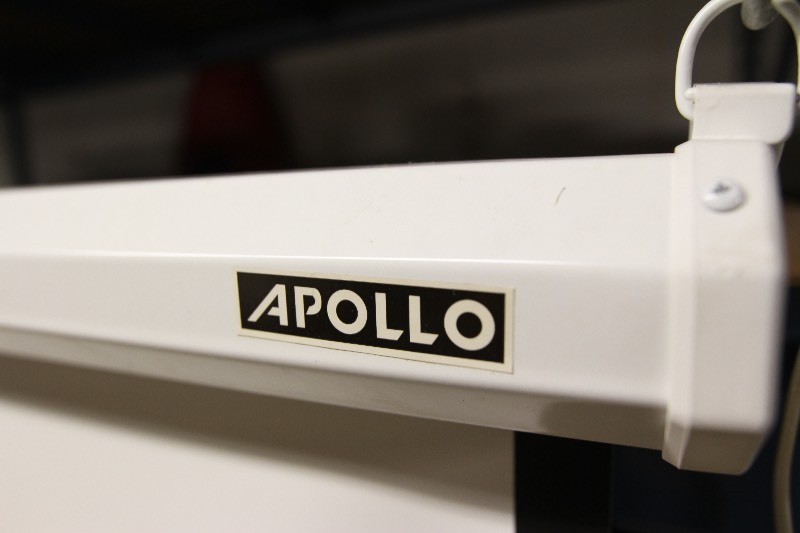 lot 38 image: Apollo Manual WallCeiling Home Theater Video Projection Screen