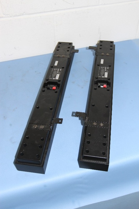 lot 47 image: NEC SP4020-Series Flatscreen Audio Speakers (Pair)