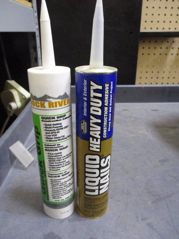 Constuction Adhesive Tubes