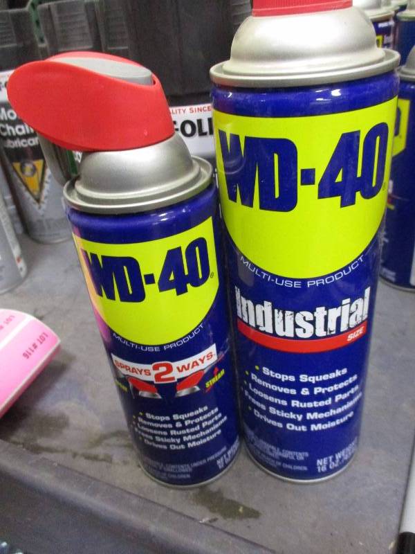 Penetrating Lub and WD40