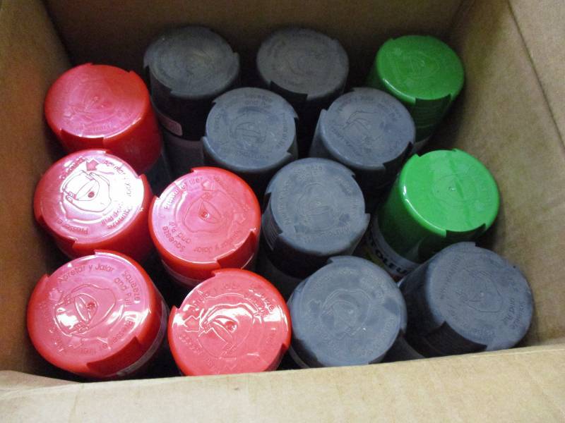 Mixed Spray Paint