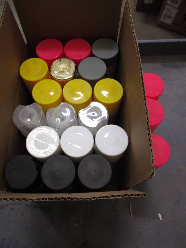 Mixed Spray Paint