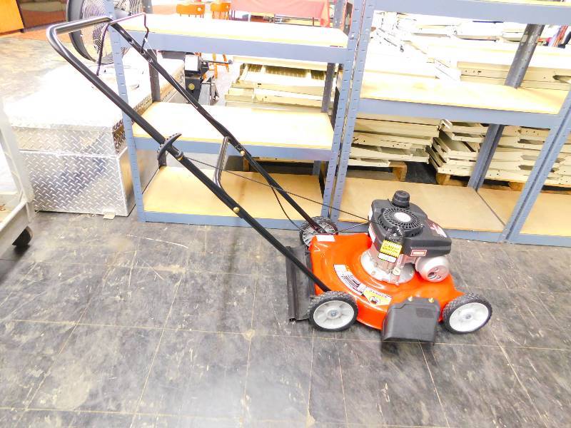 Yard Machines 20 Push Mower Red, MSRP $269.99