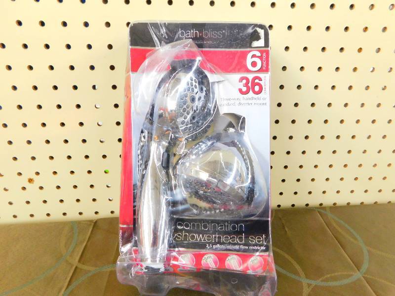 Bath Bliss Combo Shower Head Chrome, MSRP $59.99