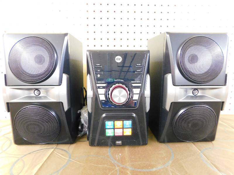 DZ BlueTooth CD Home Music System, MSRP $109.99