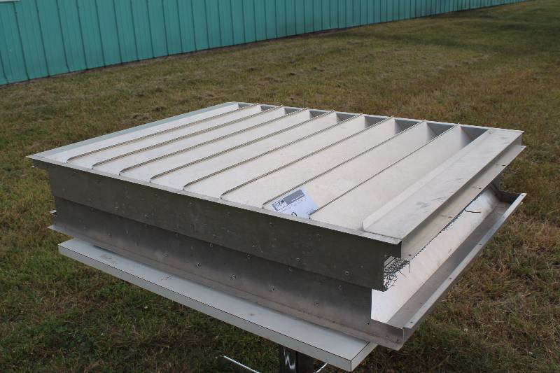 Lot of (2) Commercial Ventilation Fan Plates