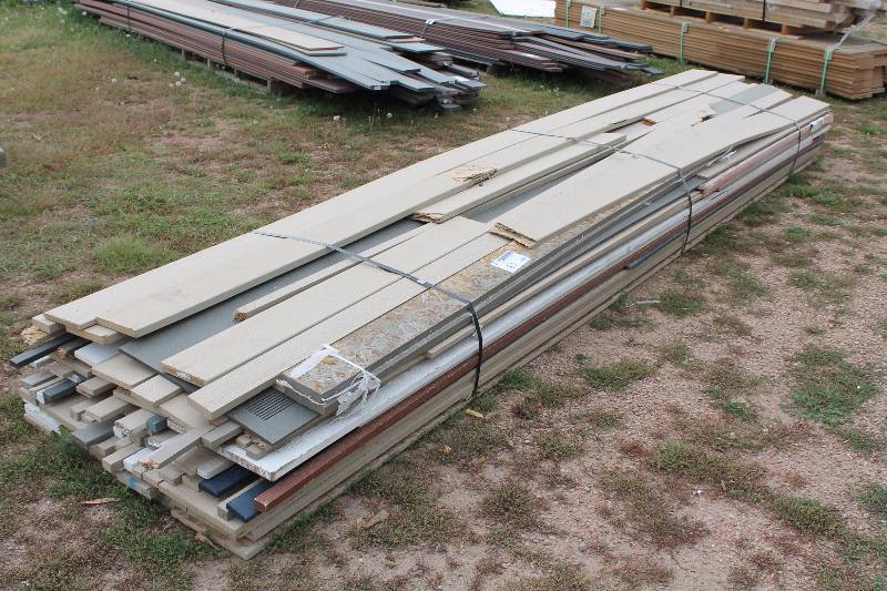 Lot of (Approximately 50) Wood LP Trim Boards