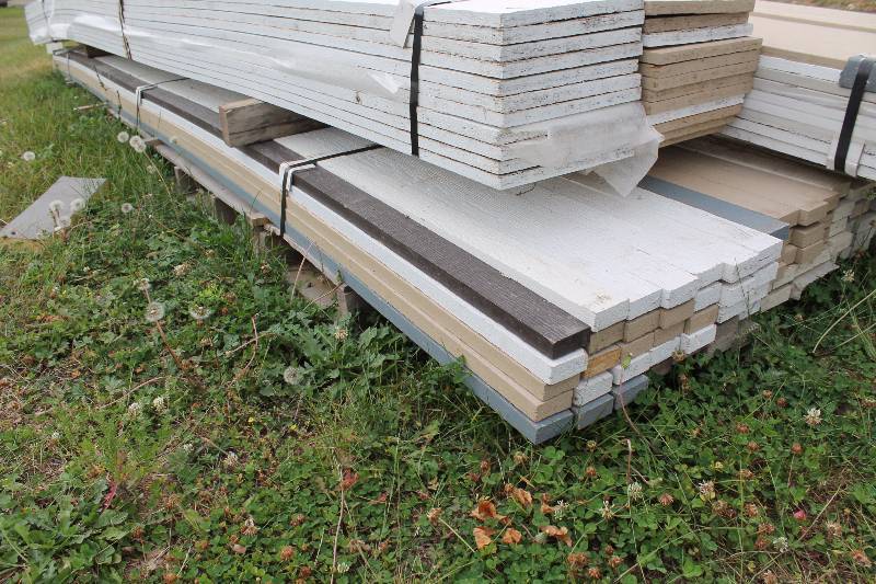 Lot of (Approximately 80) Wood LP Trim Boards