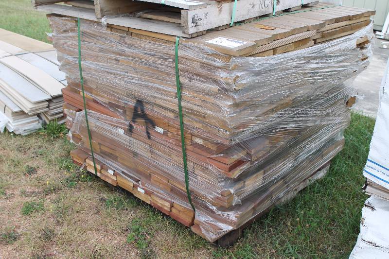 Lot of (Approximately 500) Treated Wood Decking Boards