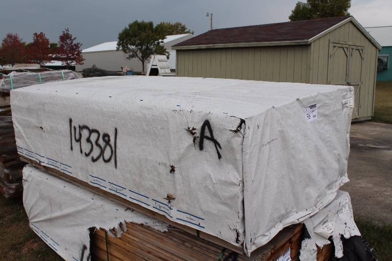 Lot of (280) Columbia Cedar Bevel-Edge Siding Boards