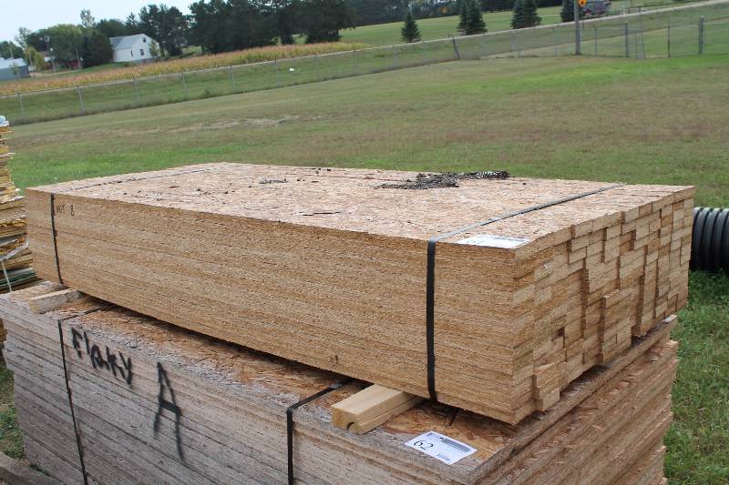 Lot of (120) OSBWaferboard