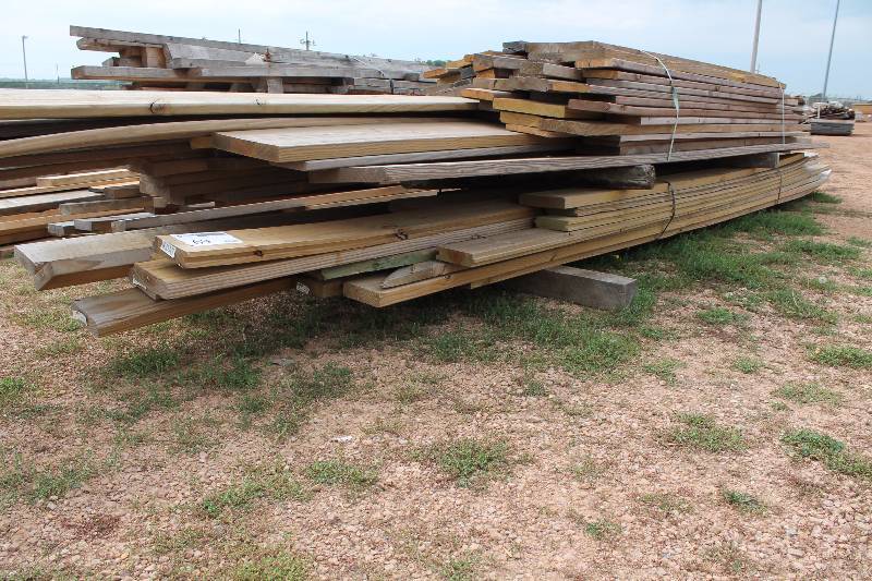 Lot of (Approximately 20) Treated Lumber